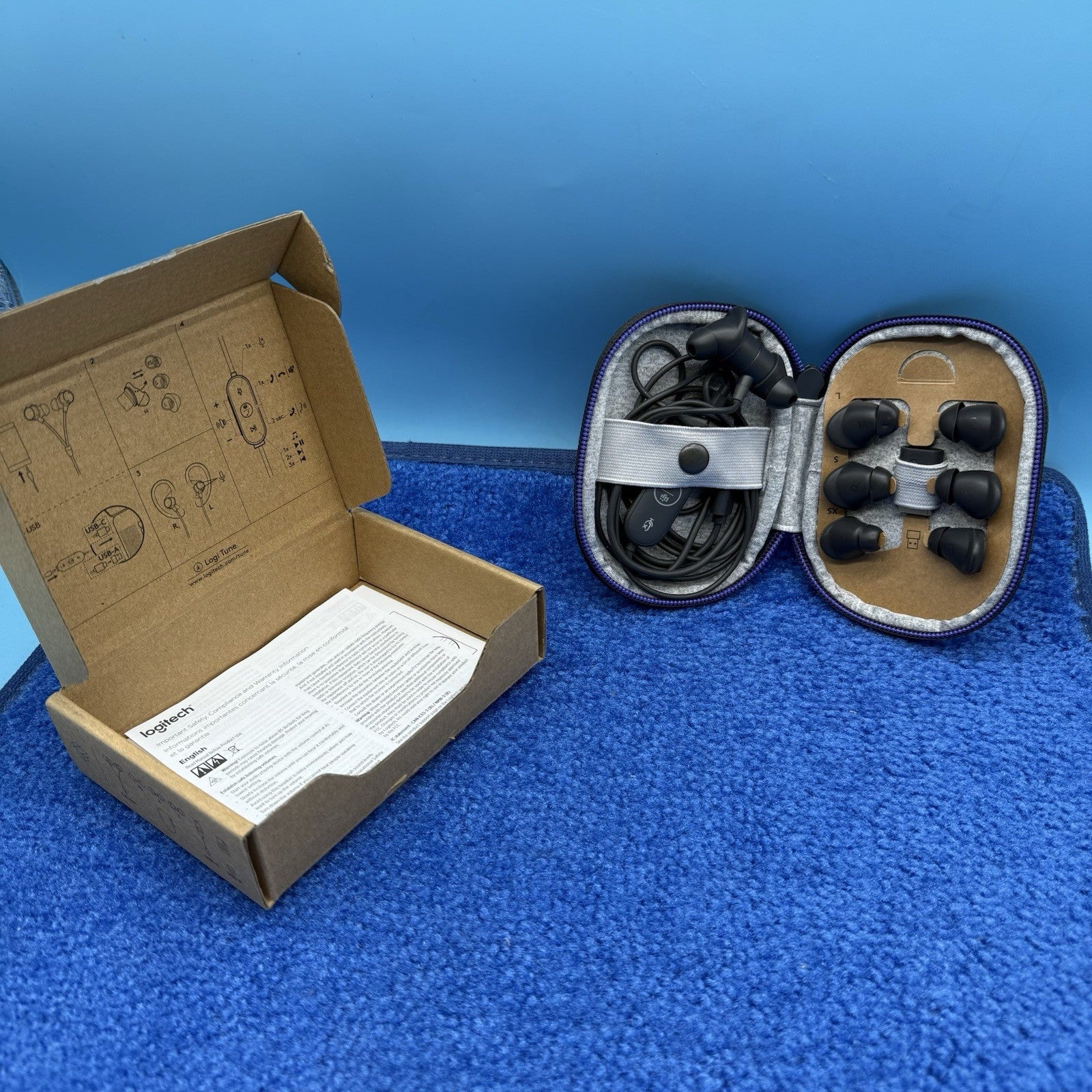 Logitech Zone Wired Earbuds Microsoft Teams Certified 981001008 J44