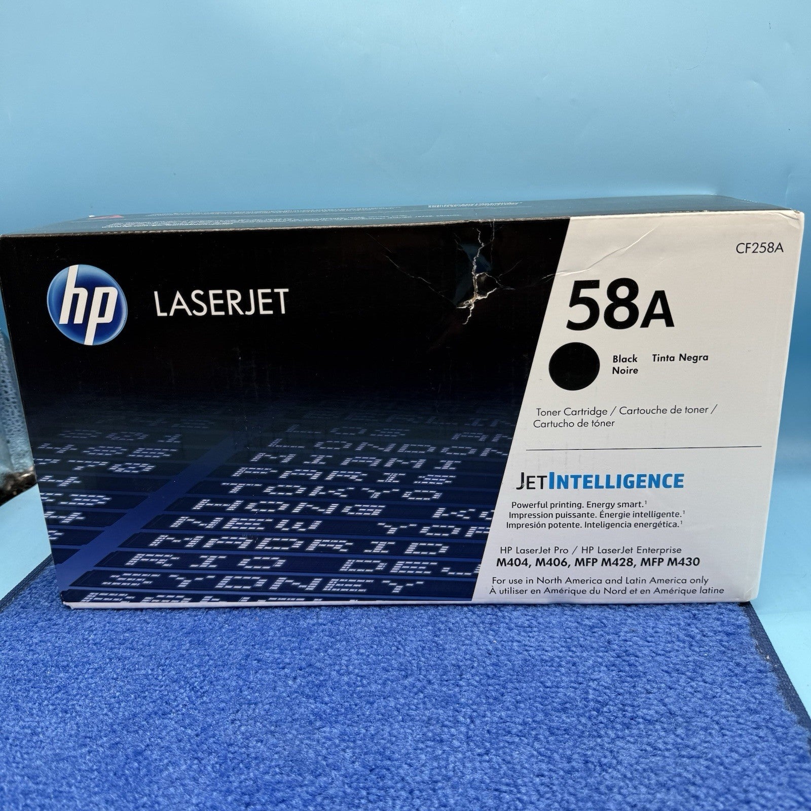 Genuine Original HP 58A Black LaserJet Toner Cartridge - CF258A ...