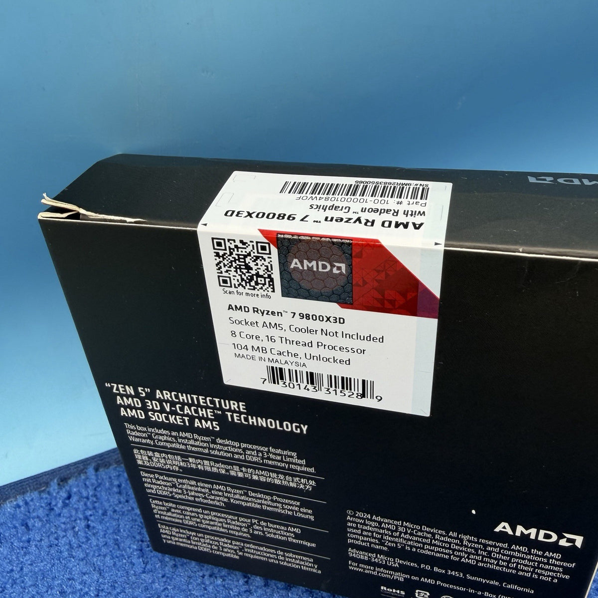 Granite Ridge Vs Raphael Am5 AMD Ryzen 7 9800X3D Granite Ridge AM5 4.70GHz 8-Core Boxed Processor ...