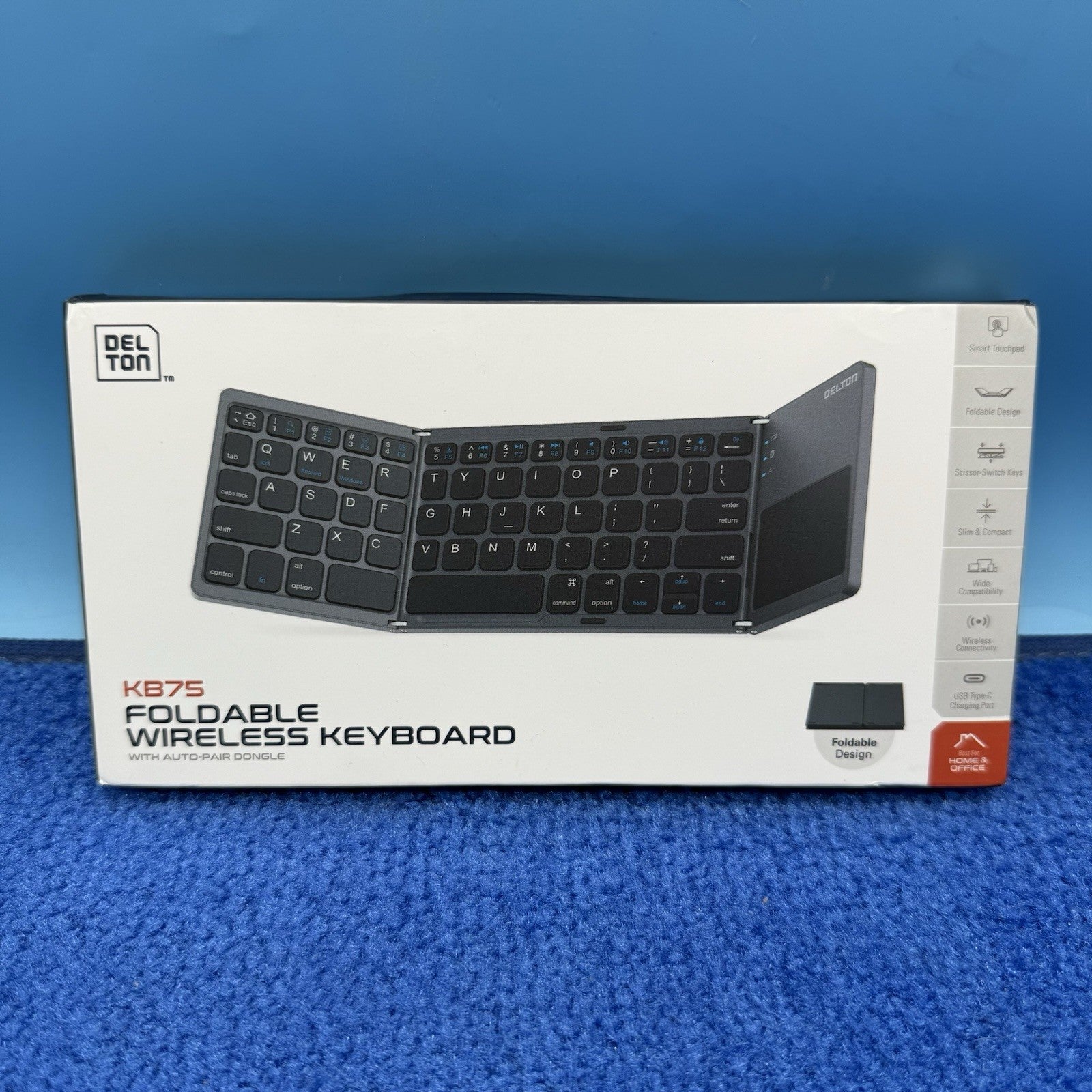 Delton KB75 Foldable Wireless Keyboard – ShopuCarry